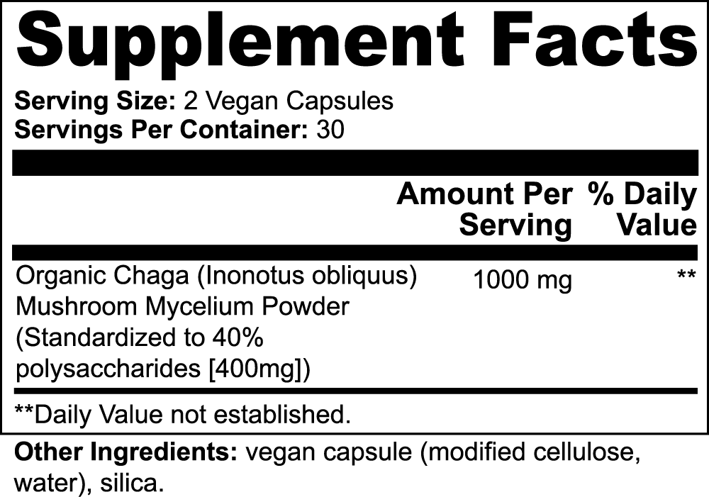 Chaga Mushroom (Bai Hua Rong)